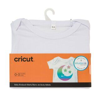 NEW Cricut 0-3 months Baby Bodysuit Blank